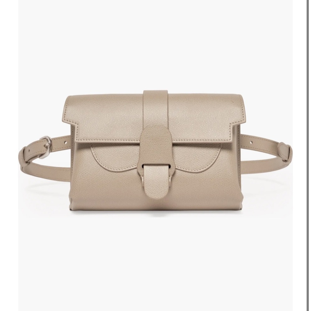 Senreve Aria Belt Bag Pebbled Leather 5-Way Convertible Handbag